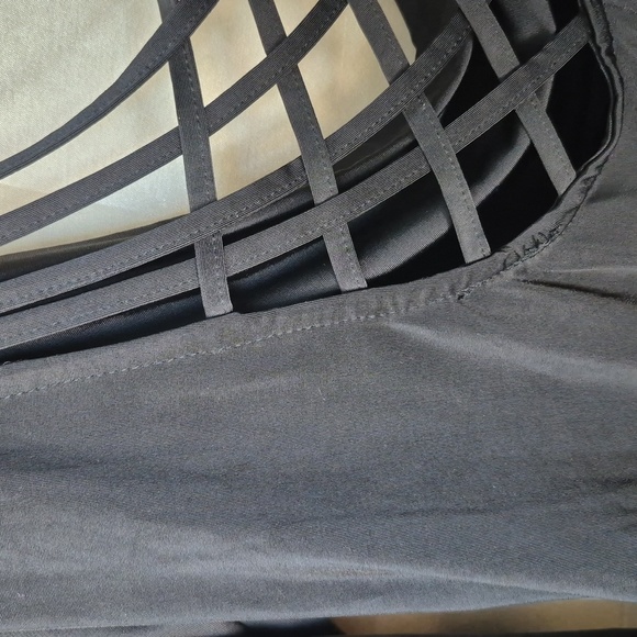 Frederick's of Hollywood black Long Sleeve Blouse - Picture 10 of 12